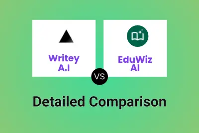 Writey A.I vs EduWiz AI Detailed comparison features, price