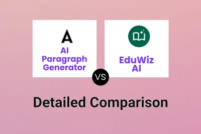 AI Paragraph Generator vs EduWiz AI Detailed comparison features, price