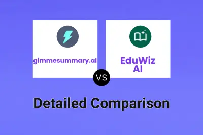 gimmesummary.ai vs EduWiz AI Detailed comparison features, price