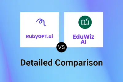 RubyGPT.ai vs EduWiz AI Detailed comparison features, price