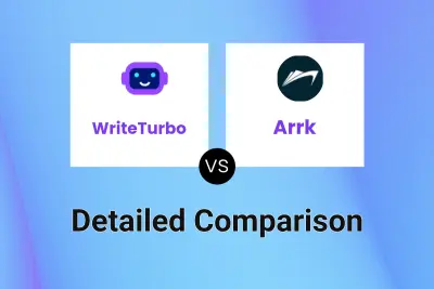 WriteTurbo vs Arrk Detailed comparison features, price