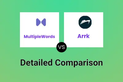 MultipleWords vs Arrk Detailed comparison features, price