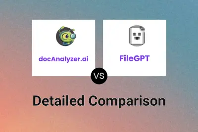 docAnalyzer.ai vs FileGPT Detailed comparison features, price