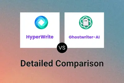 HyperWrite vs Ghostwriter-AI Detailed comparison features, price