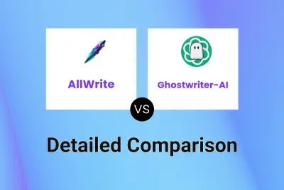 AllWrite vs Ghostwriter-AI Detailed comparison features, price