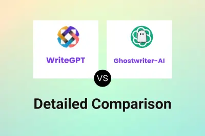 WriteGPT vs Ghostwriter-AI Detailed comparison features, price