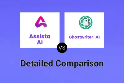 Assista AI vs Ghostwriter-AI Detailed comparison features, price