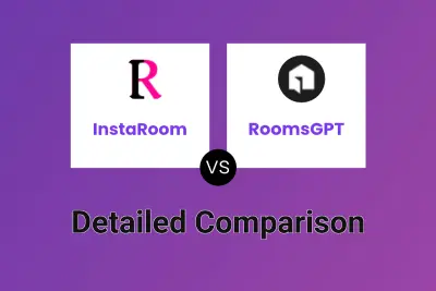 InstaRoom vs RoomsGPT Detailed comparison features, price