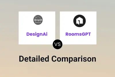 DesignAi vs RoomsGPT Detailed comparison features, price