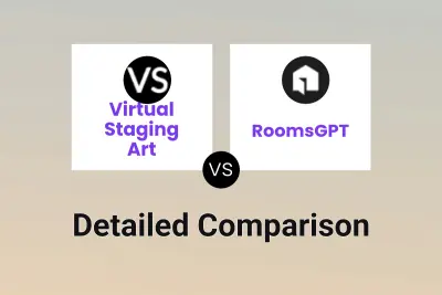 Virtual Staging Art vs RoomsGPT Detailed comparison features, price