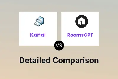 Kanai vs RoomsGPT Detailed comparison features, price