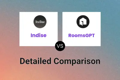 Indise vs RoomsGPT Detailed comparison features, price