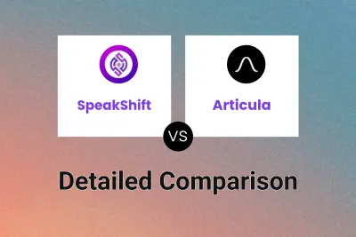 SpeakShift vs Articula Detailed comparison features, price