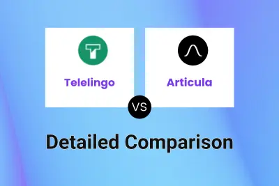 Telelingo vs Articula Detailed comparison features, price