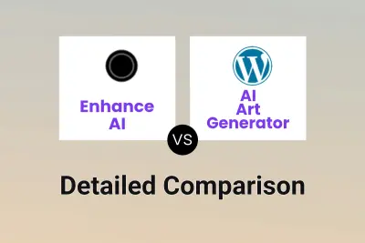 Enhance AI vs AI Art Generator Detailed comparison features, price