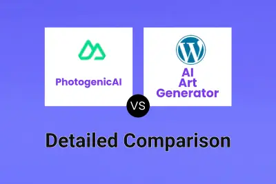 PhotogenicAI vs AI Art Generator Detailed comparison features, price