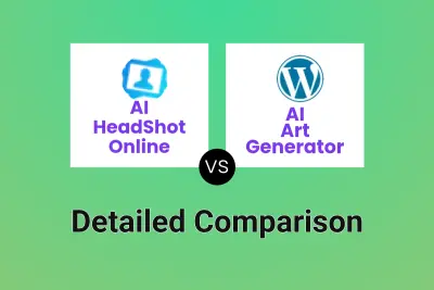 AI HeadShot Online vs AI Art Generator Detailed comparison features, price