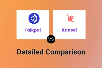 Talkpal vs Kansei Detailed comparison features, price