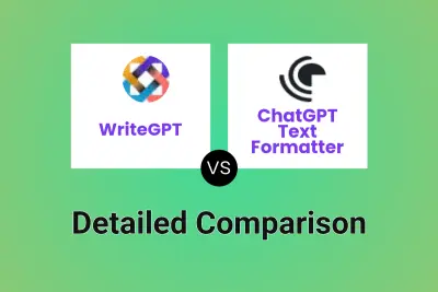 WriteGPT vs ChatGPT Text Formatter Detailed comparison features, price