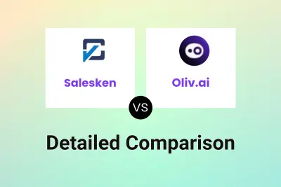 Salesken vs Oliv.ai Detailed comparison features, price