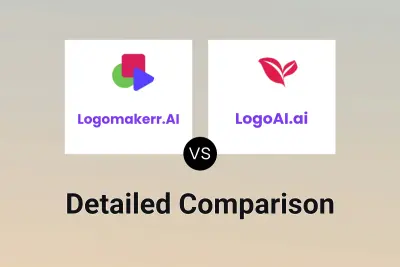 Logomakerr.AI vs LogoAI.ai Detailed comparison features, price