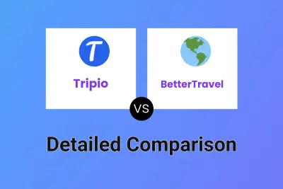 Tripio vs BetterTravel Detailed comparison features, price