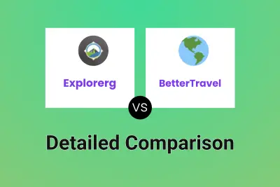 Explorerg vs BetterTravel Detailed comparison features, price