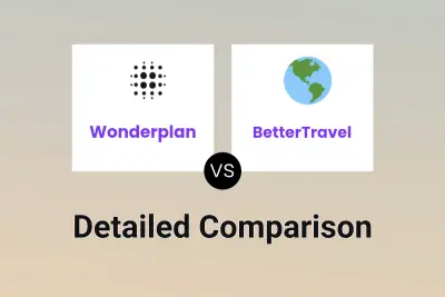 Wonderplan vs BetterTravel Detailed comparison features, price