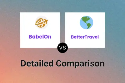 BabelOn vs BetterTravel Detailed comparison features, price