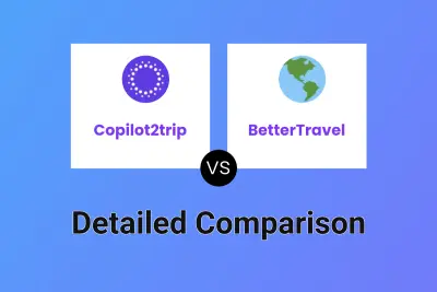 Copilot2trip vs BetterTravel Detailed comparison features, price