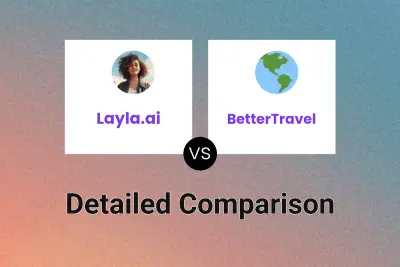 Layla.ai vs BetterTravel Detailed comparison features, price