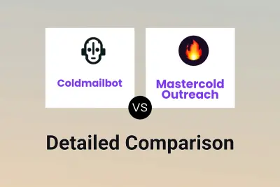 Coldmailbot vs Mastercold Outreach Detailed comparison features, price