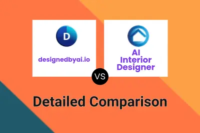 designedbyai.io vs AI Interior Designer Detailed comparison features, price