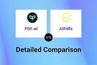 PDF.ai vs AiPdfs Detailed comparison features, price