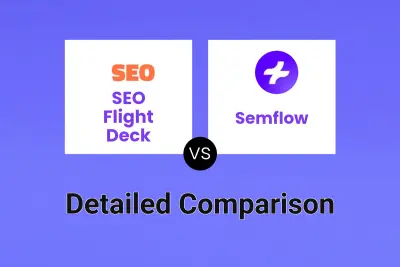 SEO Flight Deck vs Semflow Detailed comparison features, price