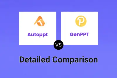 Autoppt vs GenPPT Detailed comparison features, price