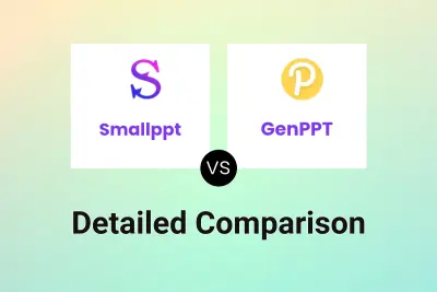 Smallppt vs GenPPT Detailed comparison features, price