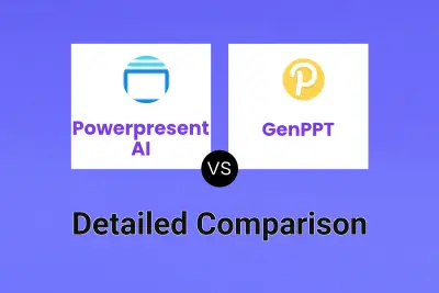 Powerpresent AI vs GenPPT Detailed comparison features, price