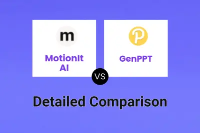 MotionIt AI vs GenPPT Detailed comparison features, price