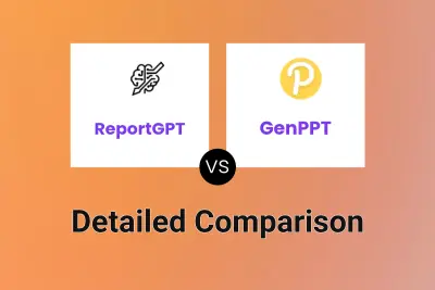 ReportGPT vs GenPPT Detailed comparison features, price