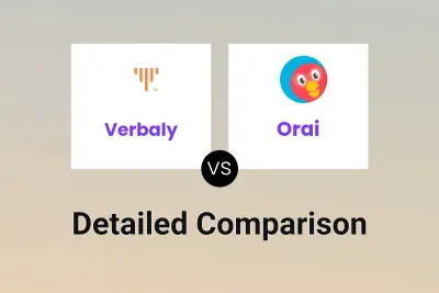 Verbaly vs Orai Detailed comparison features, price