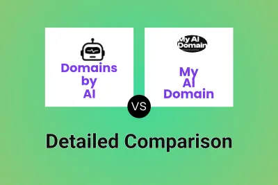 Domains by AI vs My AI Domain Detailed comparison features, price