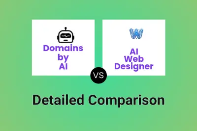 Domains by AI vs AI Web Designer Detailed comparison features, price