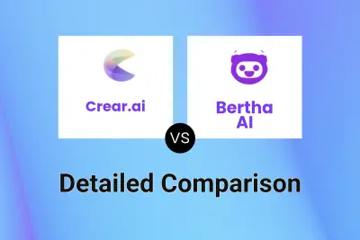 Crear.ai vs Bertha AI Detailed comparison features, price