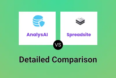 AnalysAI vs Spreadsite Detailed comparison features, price