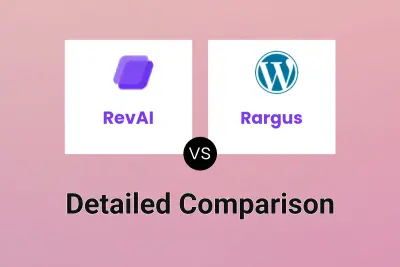 RevAI vs Rargus Detailed comparison features, price