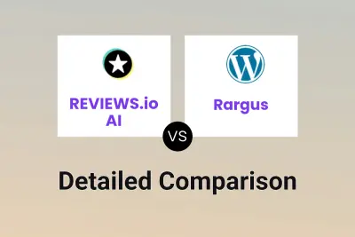 REVIEWS.io AI vs Rargus Detailed comparison features, price