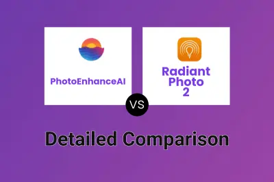 PhotoEnhanceAI vs Radiant Photo 2 Detailed comparison features, price