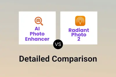 AI Photo Enhancer vs Radiant Photo 2 Detailed comparison features, price