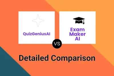 QuizGeniusAI vs Exam Maker AI Detailed comparison features, price